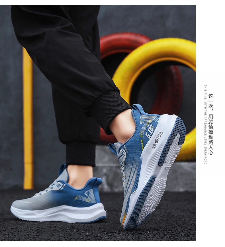 Big Size 48 Marathon Air Cushion Shoes Men Casual Sneakers Running Shoes Lightweight Comfortable Trainers Sneakers Male Footwear