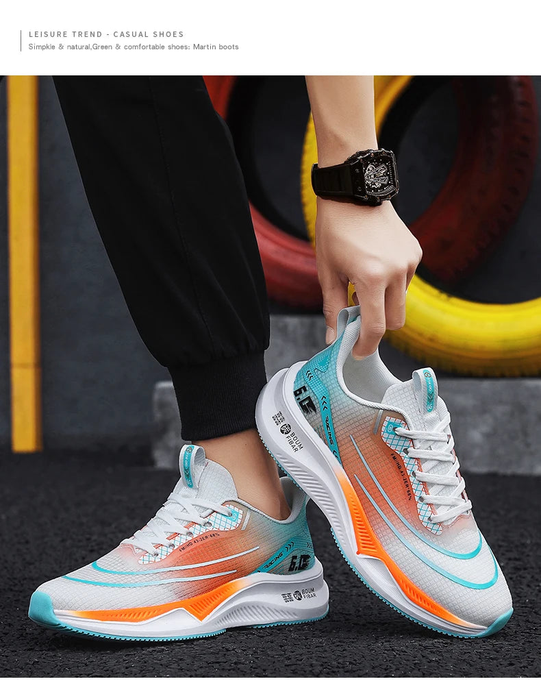 Big Size 48 Marathon Air Cushion Shoes Men Casual Sneakers Running Shoes Lightweight Comfortable Trainers Sneakers Male Footwear